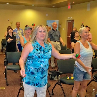Adults Learn Juggling